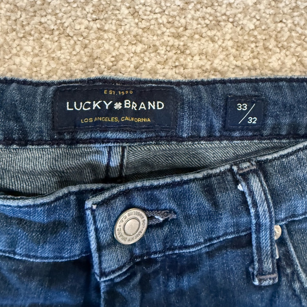 Set of 4 Lucky Brand Men’s 221 Straight-Fit Lucky Jeans - Picture 4 of 6